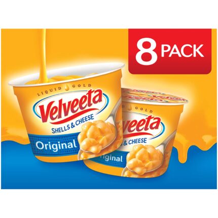 VELVEETA Original Microwavable Shells & Cheese Cups