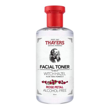 THAYERS Alcohol-Free Rose Petal Witch Hazel Facial Toner with Aloe Vera Formula